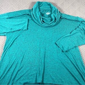 Lane Bryant Cowl Neck Knit Tunic Top Plus Size 26/28